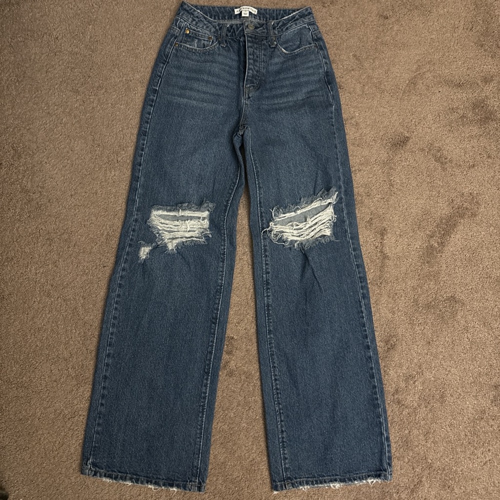And Now This Blue Ripped Jeans